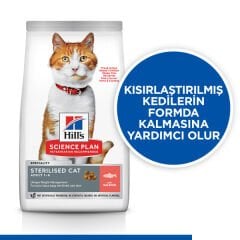 Hill's SCIENCE PLAN Somonlu Kısırlaştırılmış Kedi Maması 1,5kg