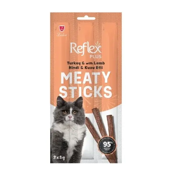 Reflex Hindi ve Kuzulu Stick Kedi Ödül Maması 3x5