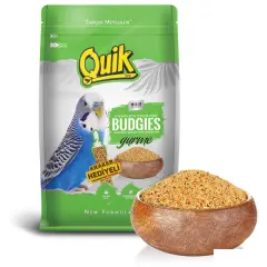 Quik Gurme Muhabbet Kuşu Yemi 500gr + Kraker HEDİYE!