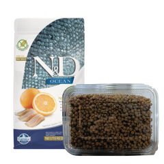 N&D Ocean Ringa Balıklı ve Portakallı Tahılsız Kısırlaştırılmış Kedi Maması 1kg (Açık Mama)